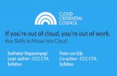 If You’re Out of Cloud, You’re Out of Work; Key Skills to Move into Cloud