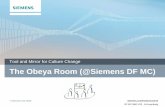 The Obeya Room - Tool and Mirror for Culture Change