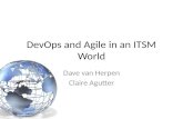 DevOps and Agile in an ITSM world