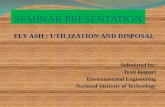 Flyash disposal and utilization