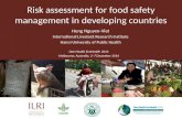 Risk assessment for food safety