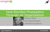 How DevOps Propagates Through an Organisation