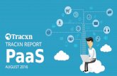 Tracxn Research: PaaS Landscape Report, August 2016