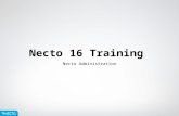 Necto 16 training 17 -  administration