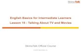 English basics for intermediate learners lesson 15