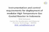Instrumentation and control requirements for deployment of modular ...