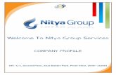 Nitya group website design company profile