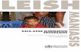 Kala-Azar elimination programme: report of a WHO consultation of ...