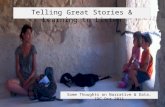 Telling Great Stories & Learning to Listen