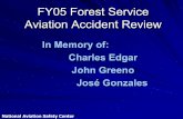 FY05 Forest Service Aviation Accident Review