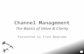Channel Management Basics