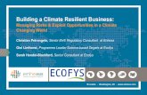 Building a climate resilient business