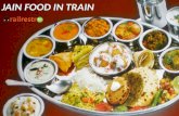 8 Things To Consider  While Ordering Jain food in train