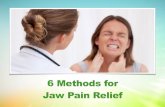 6 Methods for Jaw Pain Relief in Nambour