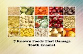 7 Known Foods That Damage Tooth Enamel
