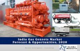 India Gas Gensets Market Forecast and Opportunities, 2020