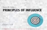 Principles of Influence : Scarcity and Instant Influence