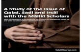 A Study of the Issue of Qabd, Sadl and Irsāl with the Mālikī Scholars
