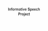 Informative speech introduction