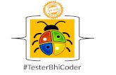 #TesterbhiCoder - Every Tester should get into coding - Selenium automation