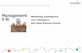 Marketing intelligence voor managers –  data science proces
