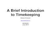 Introduction to Timekeeping