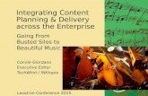 Integrating Content Planning and Delivery across the Enterprise