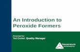 An Introduction to Peroxide Formers