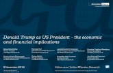 Donald Trump as US President – the economic and financial ...