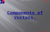 Ls 11 Components of vectors