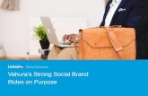 How Vahura's Social Brand rides on Purpose