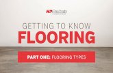 Getting To Know Flooring - Part 1: Flooring Types