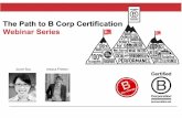 Path to B Corp Certification for Canadian Companies