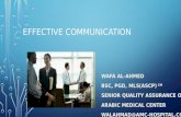 Effective communication skills presentation 1 amc