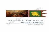 Battles & Conflicts of Mughal Empire
