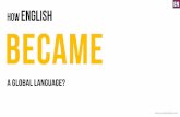 How english became a global language