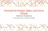 Forge - DevCon 2016: Forecast for Design, Make, & Use is Cloudy