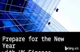 Prepare for the New Year with UK Finance Insights