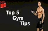 Top 5 gym tips  nehasnutrifitclinic