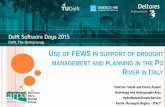 DSD-INT 2015 - FEWS in support of drought management and plangin in the Po River Italy - Fabrizio Fonelli, Enrica Zenoni