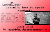 What is Mandarin Chinese?
