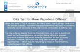 City ‘set for more paperless offices’