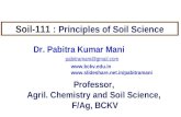 Principles of soil science