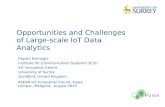 Opportunities and Challenges of Large-scale IoT Data Analytics