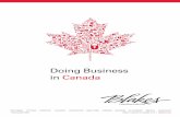 Doing Business in Canada - English