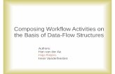 Composing Workflow Activities on the Basis of Data-Flow Structures