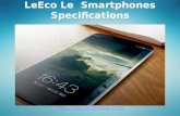 Le eco le  smartphones specifications