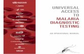 Universal access to malaria diagnostic testing – An operational ...