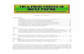 TNI & POLRI Forces in West Papua: Restructuring & Reasserting ...