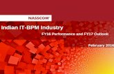 Indian it bpm industry-fy2016 estimates and fy2017 projections